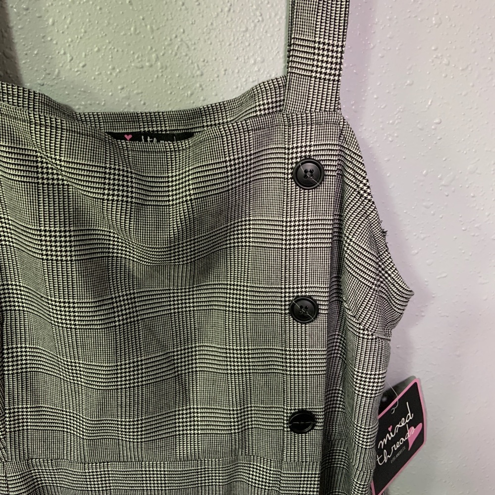 Mixed Threads Plaid Dress - Picture 3 of 3